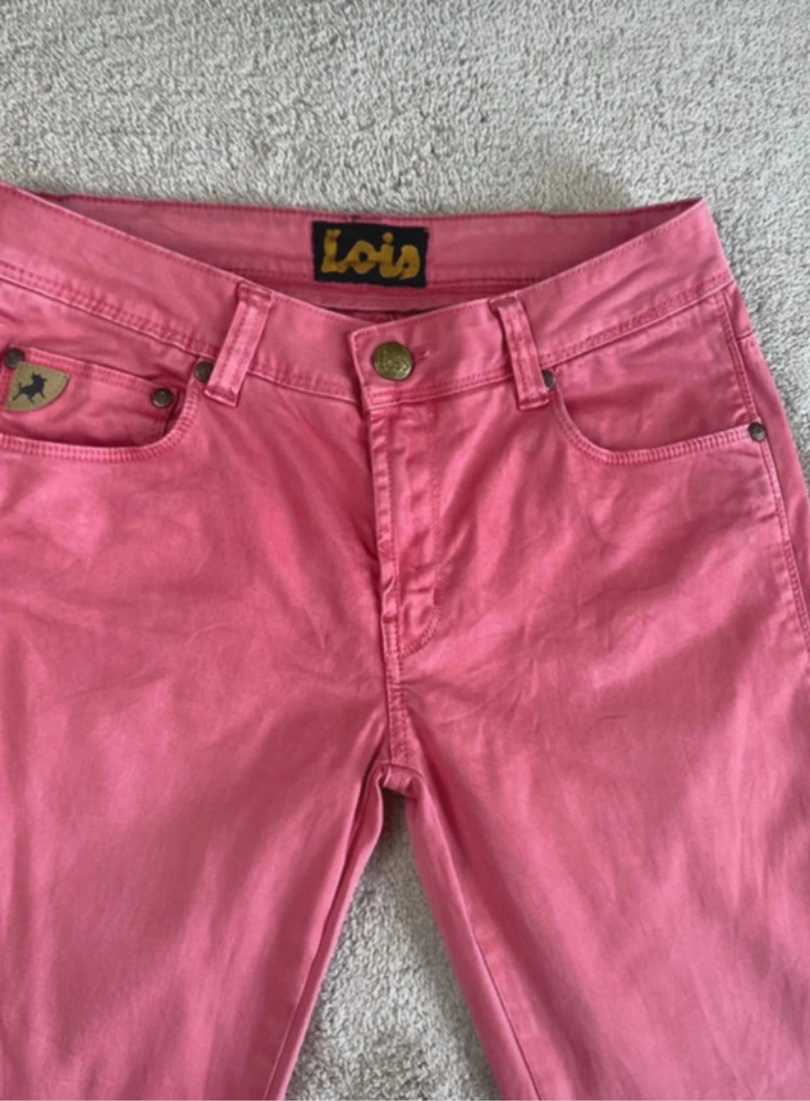 Lois Jeans Retos Rosa Vintage Y2K Tamanho 30 (EU 40) – photo 8